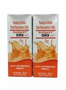 Ranbaxy ORS – Oral Rehydration Solution (Orange Flavour) 200 ml