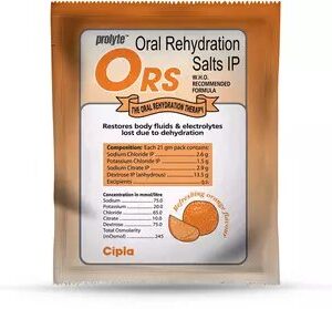 Prolyte ORS – Oral Rehydration Salts IP (Orange Flavour)
