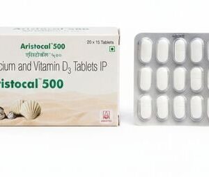 Aristocal 500 – Calcium and Vitamin D3 Tablets IP