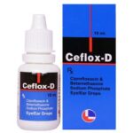 Ceflox-D – Ciprofloxacin & Betamethasone Sodium Phosphate Eye/Ear Drops
