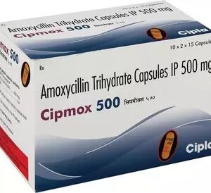 Cipmox 500 mg – Amoxycillin Trihydrate Capsules I.P. 500 mg (Cipla)