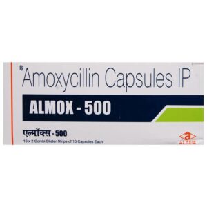 Almox-500 – Amoxycillin Capsules I.P. 500 mg (Alkem)