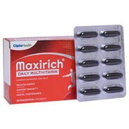 MAXIRICH MULTIVITAMIN & MINERAL SOFTGELS – 10 CAPSULES PACK