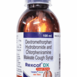 Rexcof DX Syrup | Dextromethorphan HBr & Chlorpheniramine Maleate | Dry Cough Relief Syrup