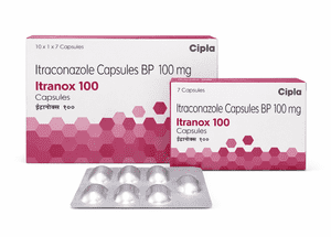 Itranox 100 | Itraconazole Capsules BP 100 mg | Antifungal Capsule