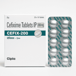 Cefix-200 – Cefixime 200 mg Tablets IP