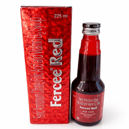 Fercee Red Syrup (Ferric Ammonium Citrate, Folic Acid & Vitamin B12)
