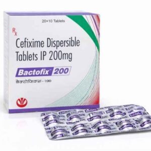 Bactofix 200 Tablet – Cefixime Trihydrate 200 mg