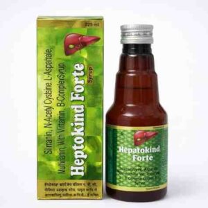 Heptokind Forte Syrup (Silymarin, NAC, L-Ornithine L-Aspartate & Multivitamin Formula)