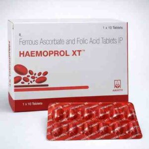 HAEMOPROL XT Tablet – Ferrous Ascorbate & Folic Acid