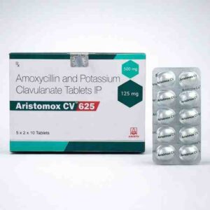 Aristomox CV 625 Tablet – Amoxycillin & Potassium Clavulanate