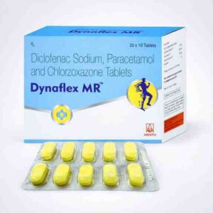 Dynaflex MR Tablet – Diclofenac Sodium, Paracetamol & Chlorzoxazone