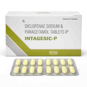 INTAGESIC-P Tablet – Diclofenac Sodium & Paracetamol IP