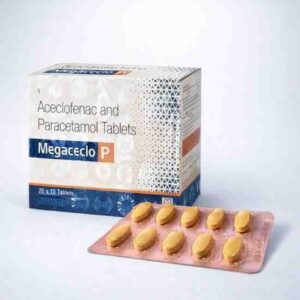 Megacecto P Tablet – Aceclofenac & Paracetamol IP