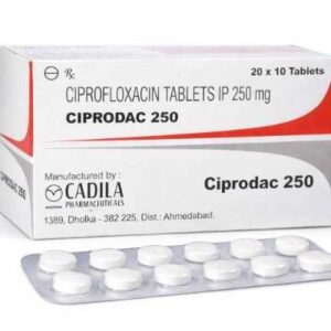 CIPRODAC 250 Tablet – Ciprofloxacin Tablets IP 250 mg