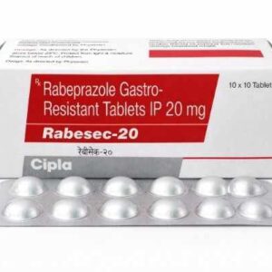 Rabesec-20 (Rabeprazole Gastro-Resistant Tablets IP 20 mg)
