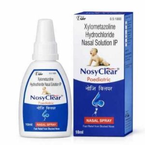 NosyClear Paediatric — Xylometazoline Hydrochloride Nasal Solution IP (10 ml)