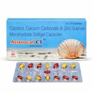 Aristocal CT — Calcitriol, Calcium Carbonate & Zinc Sulphate Monohydrate Softgel Capsules