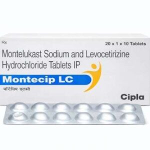 Montecip LC — Montelukast Sodium + Levocetirizine Hydrochloride Tablets IP