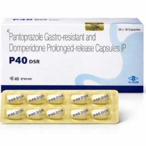 P40 DSR — Pantoprazole Gastro-resistant & Domperidone Prolonged-release Capsules IP